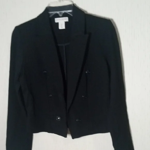 Cynthia Rowley Classic Black Blazer, Office, Professional, - Picture 1 of 9